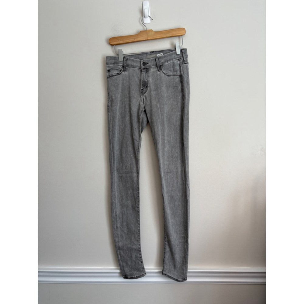 Mother The Looker Pop Grey Skinny Jeans Size 27 - Picture 5 of 15